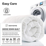 Goose Feather Down Quilt 500 GSM Duvet Doonas King:240x210cm