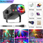 Dance Party Disco Ball Dj Disco Rave Stage Strobe Laser Lights Remote Control