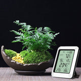 2024 Digital LCD Humidity Meter Indoor Hygrometer Thermometer Temperature NEW - Rear View