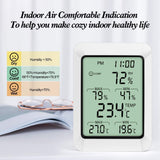 2024 Digital LCD Humidity Meter Indoor Hygrometer Thermometer Temperature NEW - Extra Image