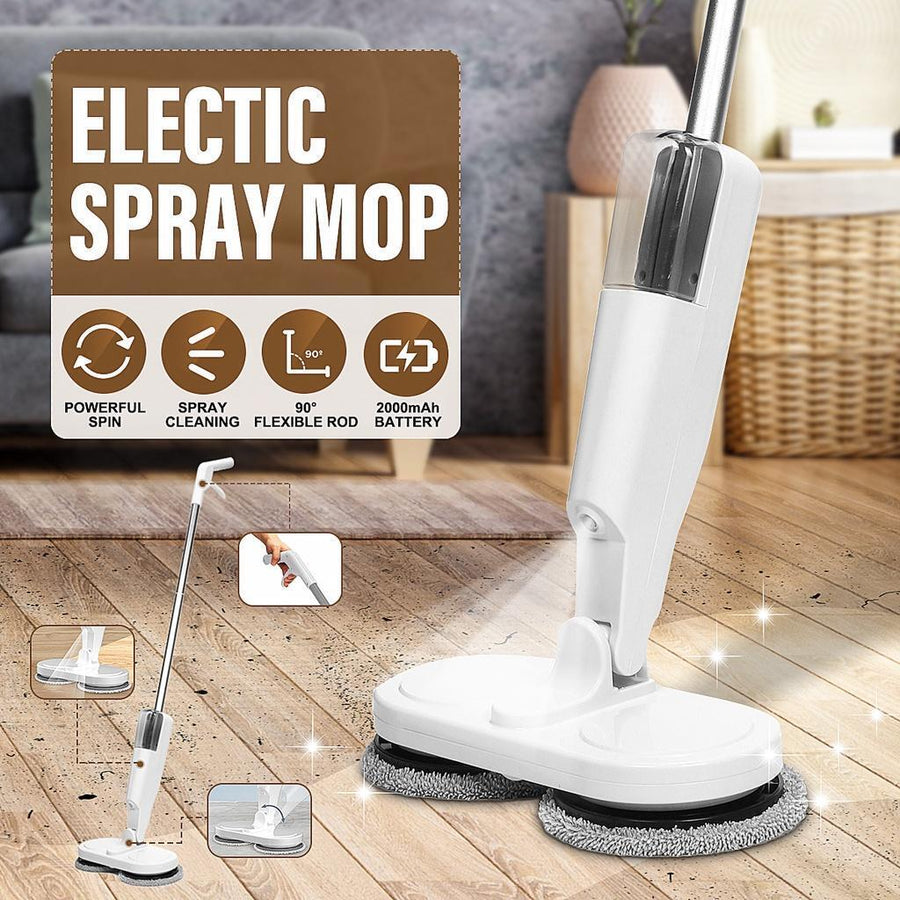 5-in-1 cordless electric mop cleaner and floor polisher