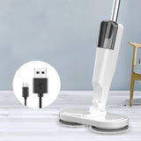 5-In-1 Cordless Electric Mop Cleaner Floor Polisher Sweeper Washer Scrubber NEW - Rear View