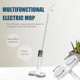 5-In-1 Cordless Electric Mop Cleaner Floor Polisher Sweeper Washer Scrubber NEW - Close-Up Angle