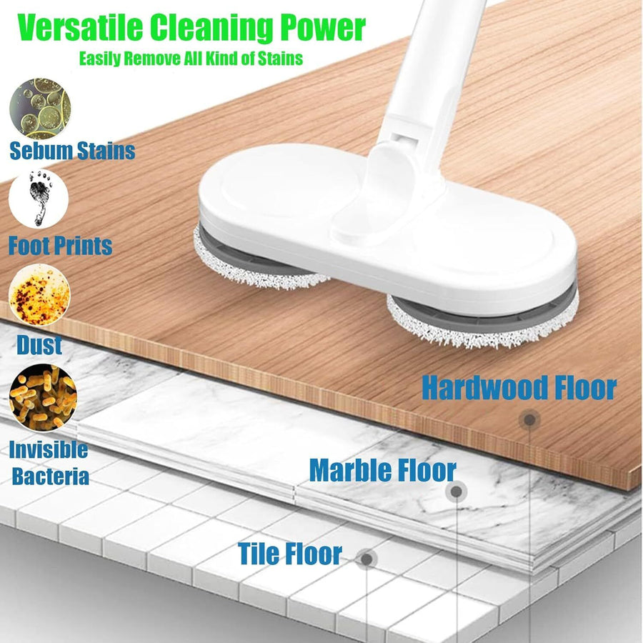 5-in-1 cordless electric mop cleaner and floor polisher, image 8