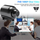 HD 1080P Mini Hidden Spy Camera WiFi Wireless Night Vision Motion Detection AU - 45-Degree Angle