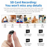 HD 1080P Mini Hidden Spy Camera WiFi Wireless Night Vision Motion Detection AU - Low Angle