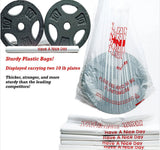 50X Plastic Shopping Bags - Reusable Recyclable Singlet Eco Grocery Carry Bag Small