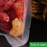 100X Vacuum Sealer Bags Precut Food Storage Saver Heat Seal Cryovac BPA-Free 20x30cm - Extra Image