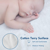 Fully Fitted Waterproof Cotton / Non Woven Mattress Protector Cover Double - Extra Image