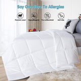 350 GSM Australian Merino Wool Quilt Duvet Doona Summer Winter Double 180cm x 210cm - Low Angle