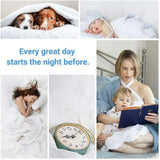 700 GSM Australian Merino Wool Quilt Duvet Doona Summer Winter Double 180cm x 210cm - Low Angle
