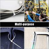 Cable Ties Zip Ties Nylon UV Stabilised 1000x Bulk Black Cable Tie AU STOCK