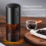 Electric Coffee Grinder Grinding Milling Bean Nut Spice Herbs Blender Machine AU - Side View