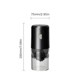 Electric Coffee Grinder Grinding Milling Bean Nut Spice Herbs Blender Machine AU - Top-Down View