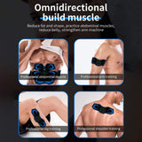 ABS Stimulator EMS Toner Massager Abdominal Trainer Muscle Fitness Body Exercise - Low Angle