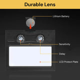 Flag Solar Welding Helmet Auto Darkening Welder Soldering Lens ARC TIG MIG MAG Mask - Top-Down View