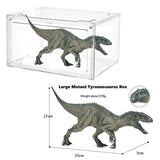 Dinosaur Toy Jurassic World Indominus Rex Tyrannosaurus Indoraptor Figure Model - Top-Down View