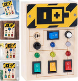 Toddler Busy Board Intelligence Learning Toys Sensory Montessori Board Kids Toy - Extra Image