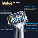 95000PA Wireless Car Vacuum Cleaner Handheld Vaccum Dust Blow Mini Power Suction - Low Angle