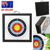 Archery Target Foam High Density Shooting Practice Board Bow Shooting Target - Rear View