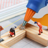 Glue Sticks Hot Clear Melt Glue Adhesive Sticks 100 pcs Stickes For Glue Gun 11mmx300mm - Rear View