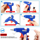 Glue Sticks Hot Clear Melt Glue Adhesive Sticks 100 pcs Stickes For Glue Gun 11mmx300mm