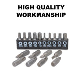 31Pc Precision Screwdriver Bits Set Nut Driver Setter Hex PC Key Phone Slot Tool - Extra Image