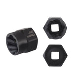 13-Piece Impact Bolt & Nut Remover Set Nut Extractor Socket Bolt Remover Tool - Rear View
