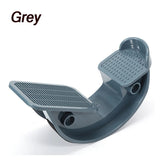 GREY Calf Massage Plantar Foot Rocker Stretch Board Ankle Pedal Stretcher Calf Pain - Front View
