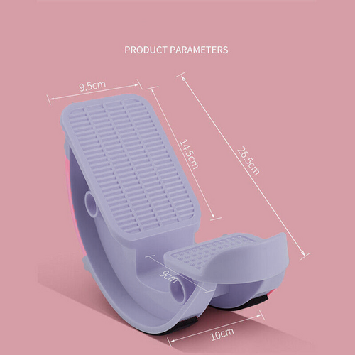 GREY Calf Massage Plantar Foot Rocker Stretch Board Ankle Pedal Stretcher Calf Pain