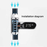LED Digital Tap Water Temperature Monitor Shower Faucet Kids Safe Thermometer AU