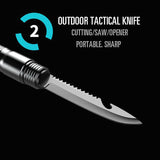 Multifunctional Hiking Trekking Poles Lightweight Collapsible Walking Stick AU - Extra Image