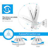 10x Magnifying Makeup Cosmetic Beauty Bathroom Mirror with LED Light 360 HOT - Rear View