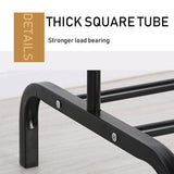 Heavy Duty Clothes Rail Rack Hanging Garment Display Stand Shoe Storage Shelf AU - Close-Up Angle