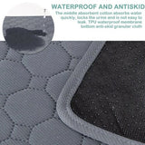 70X50cm Washable Pet Dog Pee Pad Reusable Cat Puppy Training Wee Absorbent Mat Pads Bed - 45-Degree Angle