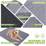 70X50cm Washable Pet Dog Pee Pad Reusable Cat Puppy Training Wee Absorbent Mat Pads Bed - Side View