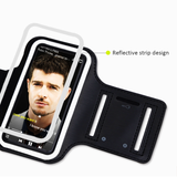 Sports Running Jogging Gym Exercise Armband Case Phone Holder Bag Cover - Rear View