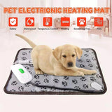 Pet Electric Heating Pad Heated Mat Warmer Blanket Bed for Dog Cat Puppy 45x45CM - 45-Degree Angle