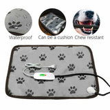 Pet Electric Heating Pad Heated Mat Warmer Blanket Bed for Dog Cat Puppy 45x45CM - Extra Image