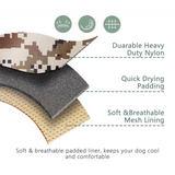 Dog Harness Tactical No Pull Adjustable Pet Military Working Training Vest M - Close-Up Angle