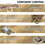 Dog Harness Tactical No Pull Adjustable Pet Military Working Training Vest L - 45-Degree Angle