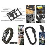 16in1 SOS Kit Outdoor Emergency Equipment Box For Camping Survival Gear - Extra Image