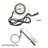 Camping Tool Emergency Survival Equipment Set Outdoor Sport Tactical Hiking Kit - Front View