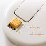 2 in 1 Oil Sprayer Dispenser Spray Bottle Cooking Baking BBQ Kitchen Tools 550ML - Side View