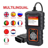 LAUNCH CY3001 Car OBD2 EOBD Scanner Auto Code Reader Engine Diagnostic Scan Tool - Close-Up Angle