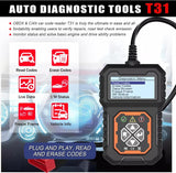 LAUNCH CY3001 Car OBD2 EOBD Scanner Auto Code Reader Engine Diagnostic Scan Tool - Low Angle