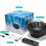 Galaxy Starry Night Light Projector Ocean Star Sky Party Baby Kids Room LED Lamp - Side View