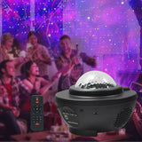 Galaxy Starry Night Light Projector Ocean Star Sky Party Baby Kids Room LED Lamp - Close-Up Angle