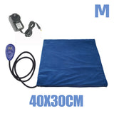 Electric Pet Heat Pad: Waterproof Heating Mat for Cat Dog Bed | Chew Resistant M - Top-Down View