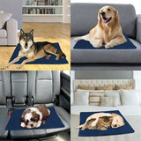 Electric Pet Heat Pad: Waterproof Heating Mat for Cat Dog Bed | Chew Resistant XL - Front View